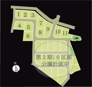 香川県高松市仏生山町 ２期１６区画