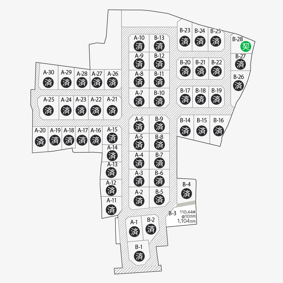 多肥上町58区画（仏生山小学校区）