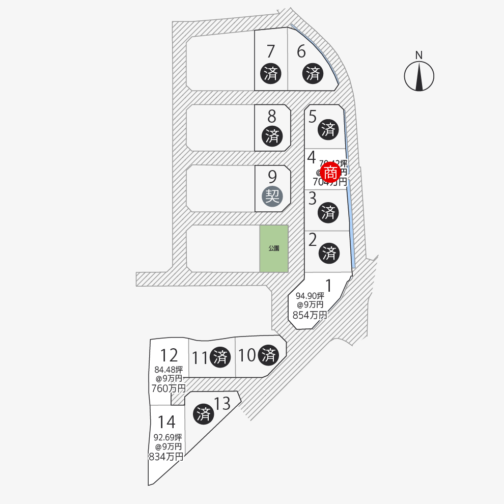 国分寺町福家14区画