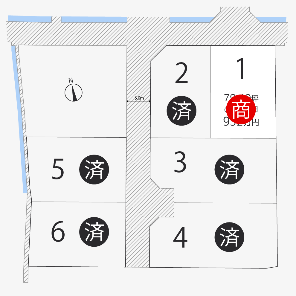 香西南町2期6区画
