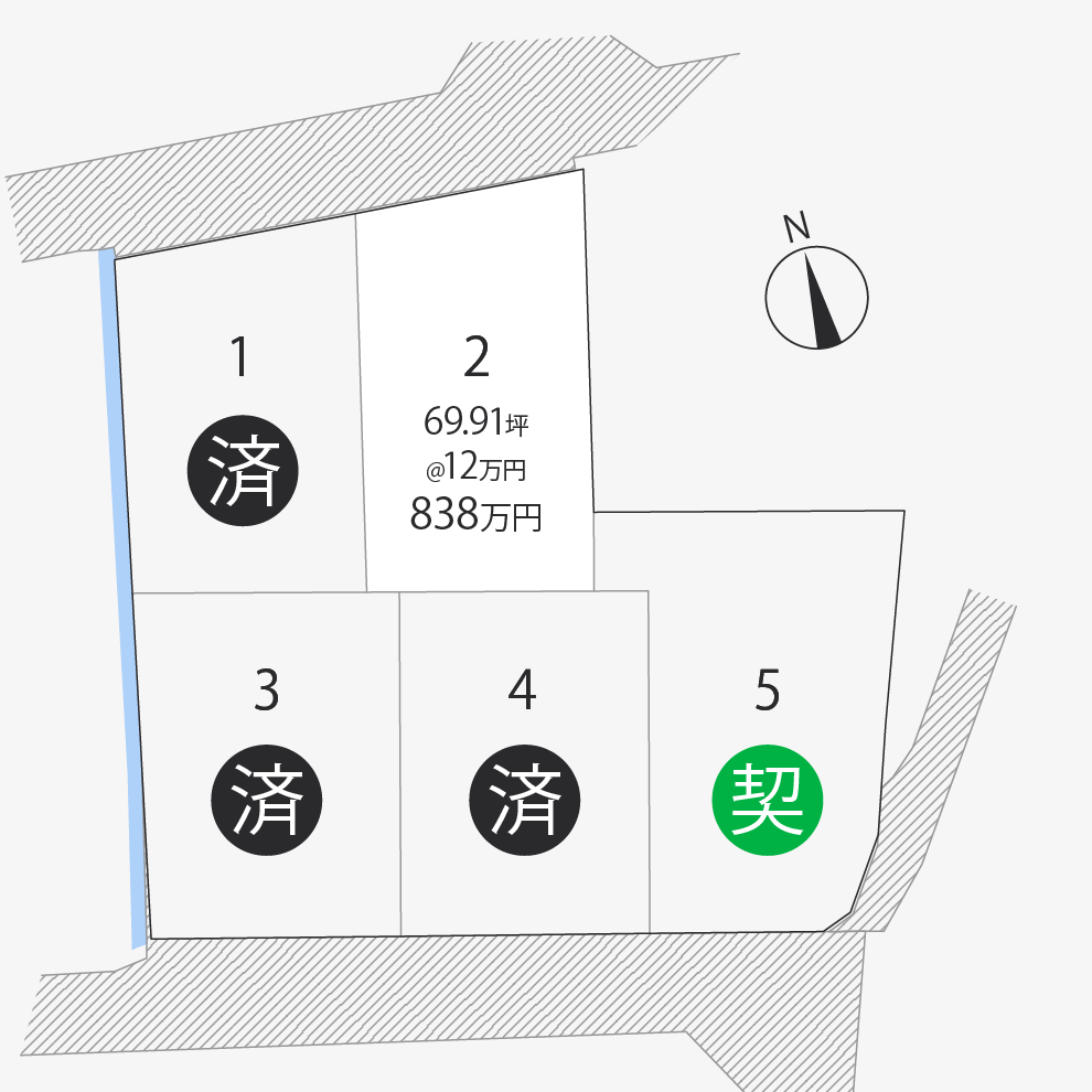 鶴市町5区画